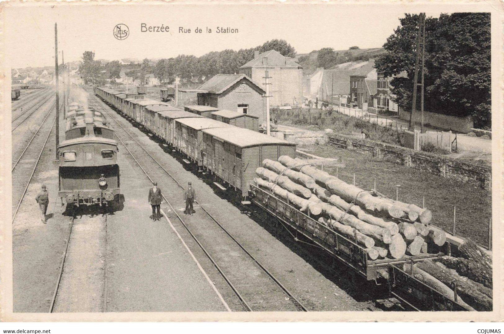 BELGIQUE - S01704 - Bersée - Rue De La Station - Train - Statie - L1 - Walcourt