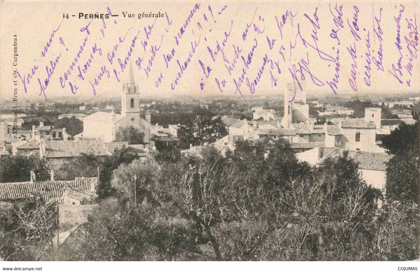 84 - PERNES - S02402 - Vue Générale - L3 - Pernes Les Fontaines