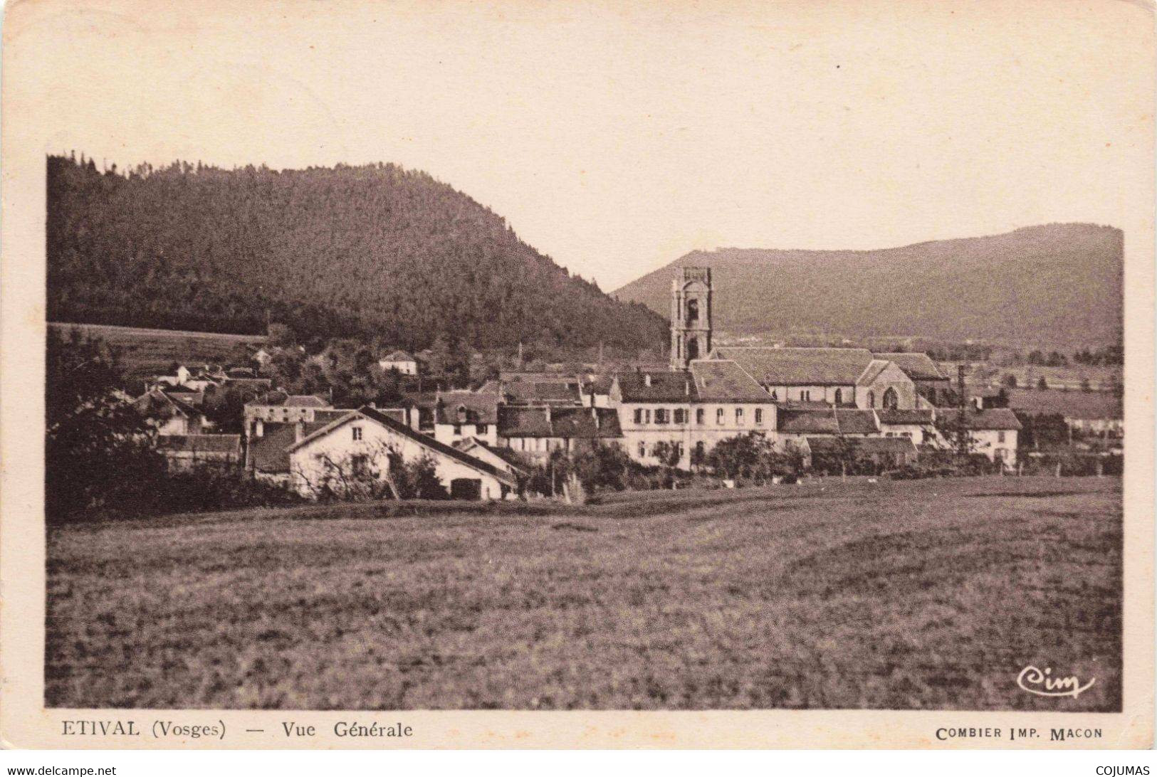 88 - ETIVAL - S02425 - Vue Générale - L2 - Etival Clairefontaine