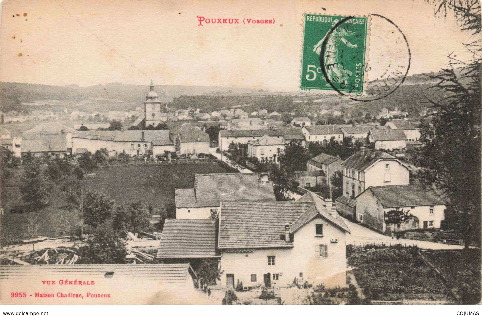 88 - POUXEUX - S02433 - Vue Générale - L2 - Pouxeux Eloyes