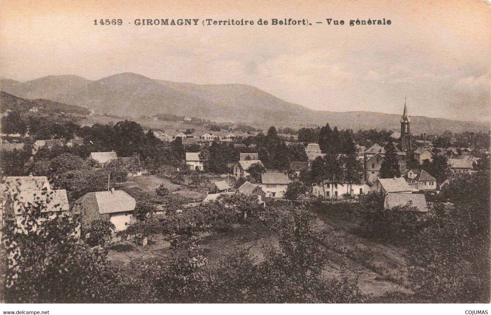 90 - GIROMAGNY - S02460 - Territoire De Belfort - Vue Générale - L3 - Giromagny