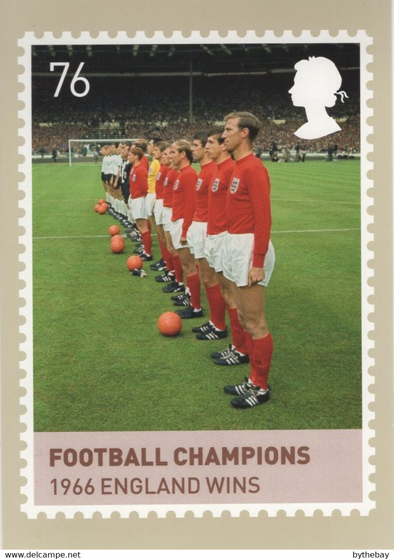 Great Britain 2012 PHQ Card Sc 2995c 76p England Wins 1966 World Cup - PHQ Karten