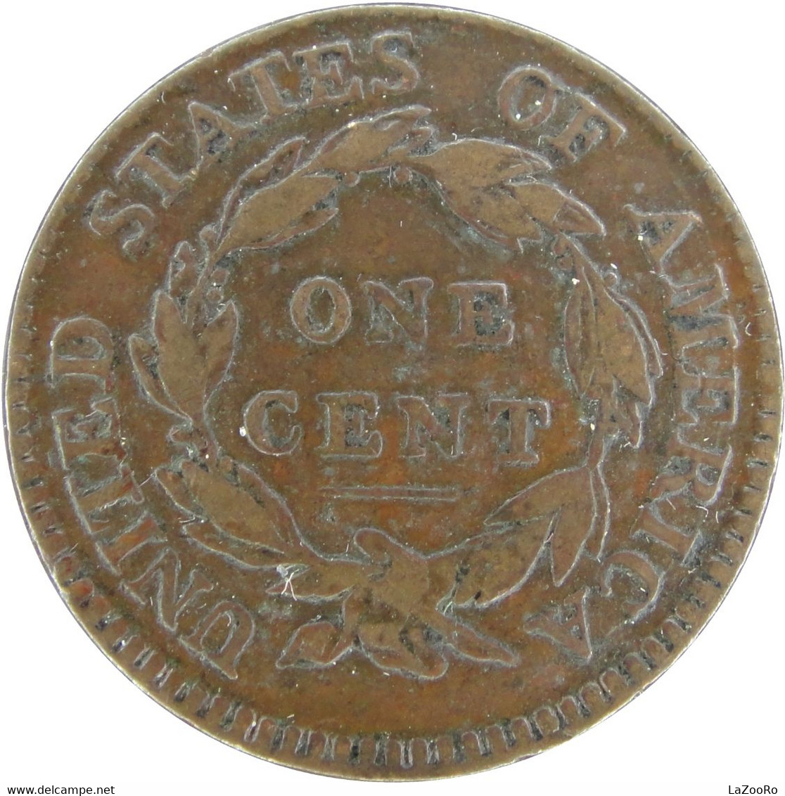 LaZooRo: United States 1 Cent 1817 XF - 1816-1839: Coronet Head