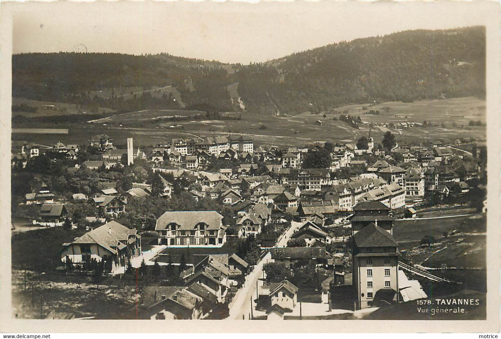 TAVANNES - Vue Générale. - Tavannes