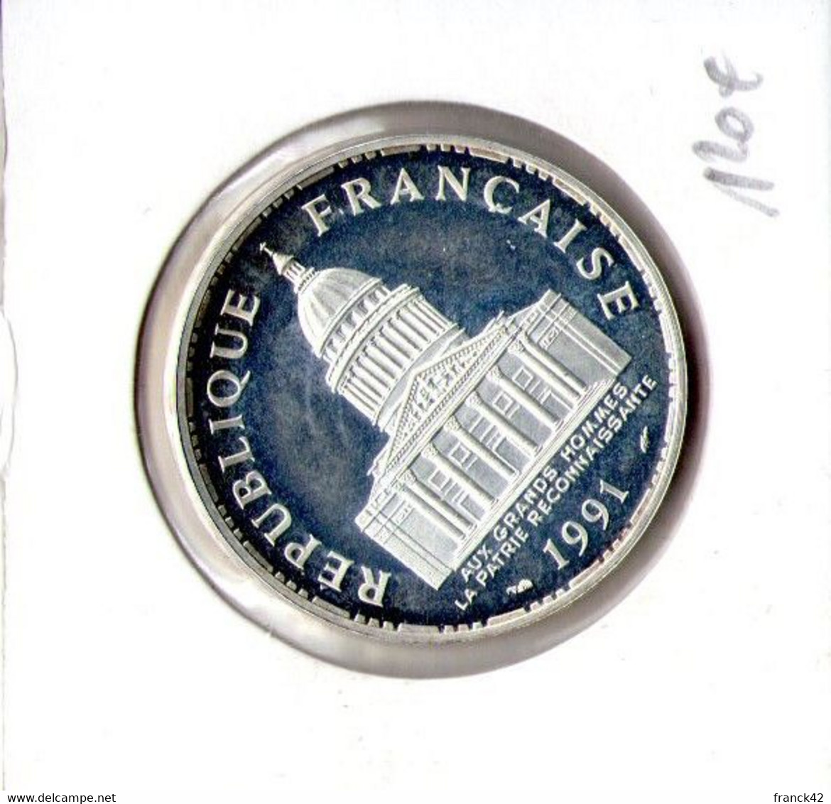 France. 100 Francs Panthéon 1991 Frappe BE - 100 Francs