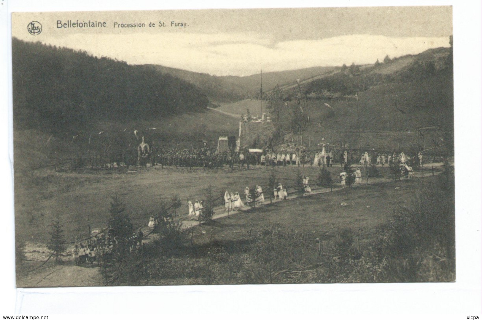 Bellefontaine Procession De St Fursy ( Lot De 10 Cartes / 6 Euros  Pièce ) - Bièvre