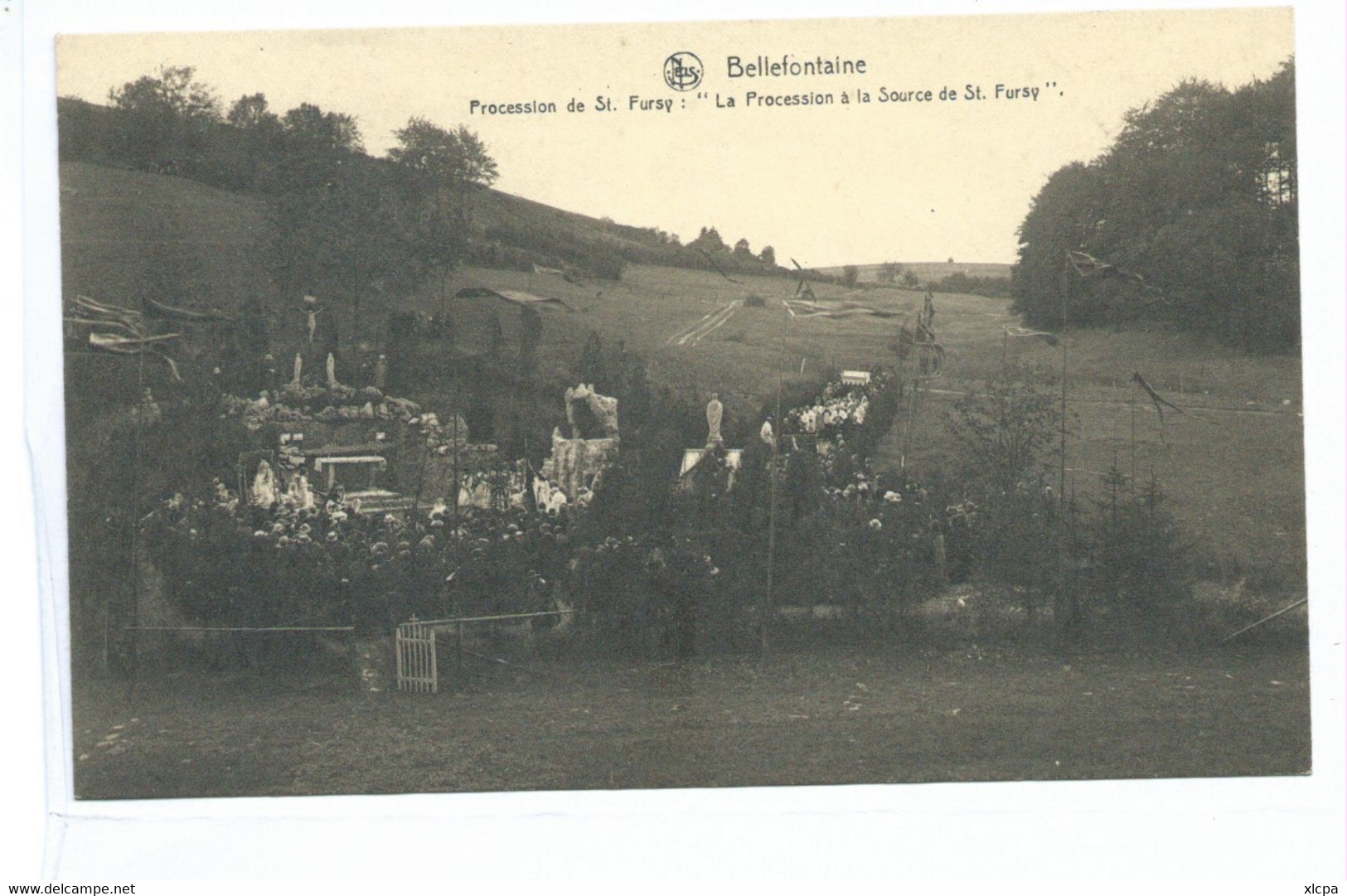 Bellefontaine Procession De St Fursy ( Lot De 10 Cartes / 6 Euros  Pièce ) - Bièvre
