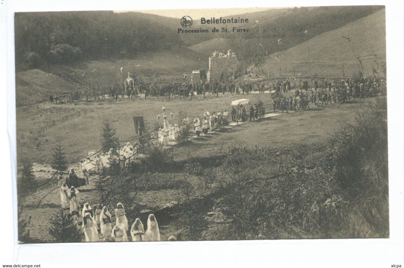 Bellefontaine Procession De St Fursy ( Lot De 10 Cartes / 6 Euros  Pièce ) - Bièvre