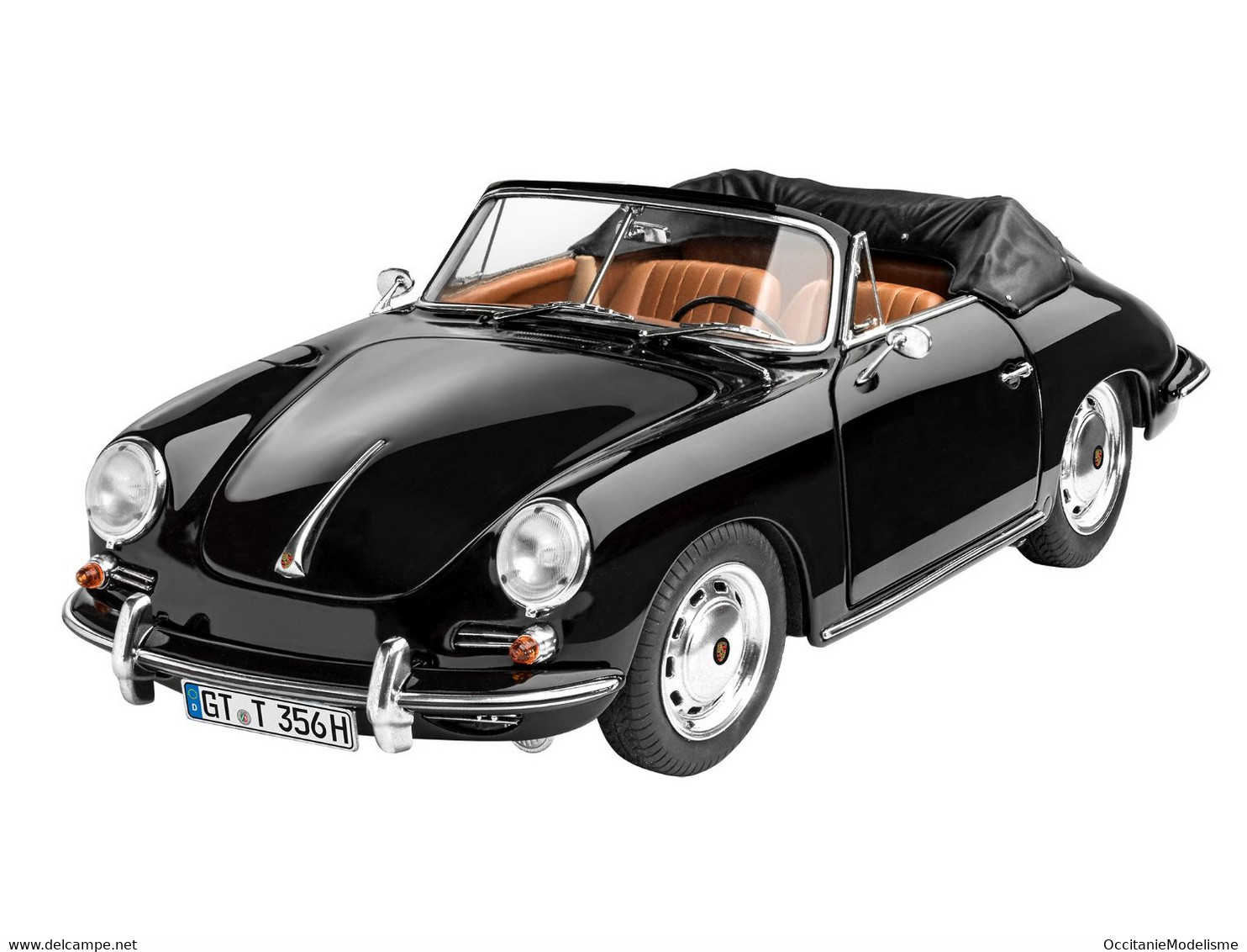 Revell - PORSCHE 356 C Cabriolet Maquette Kit Plastique Réf. 07043 Neuf NBO 1/16 - Cars