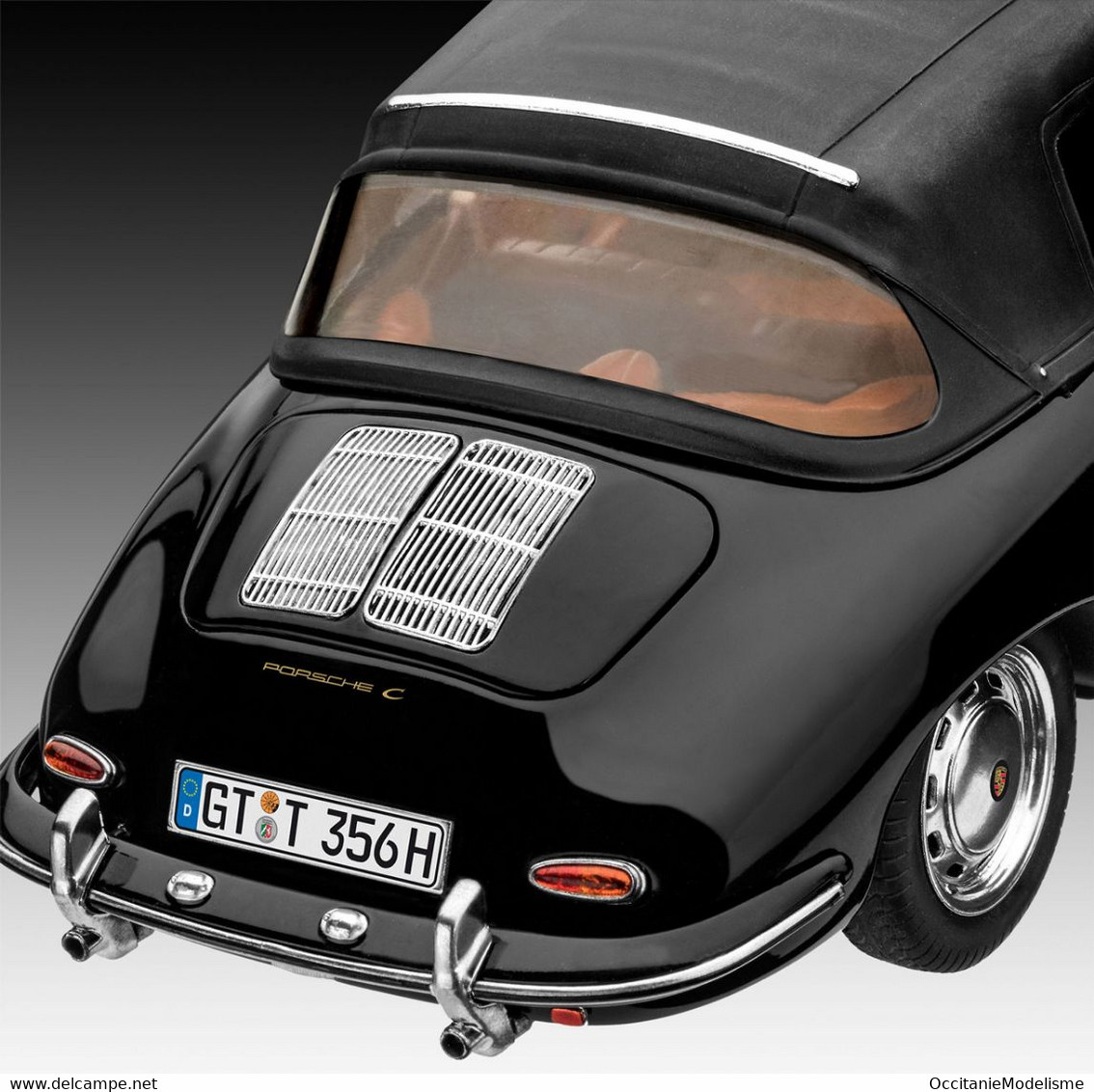 Revell - PORSCHE 356 C Cabriolet Maquette Kit Plastique Réf. 07043 Neuf NBO 1/16 - Voitures