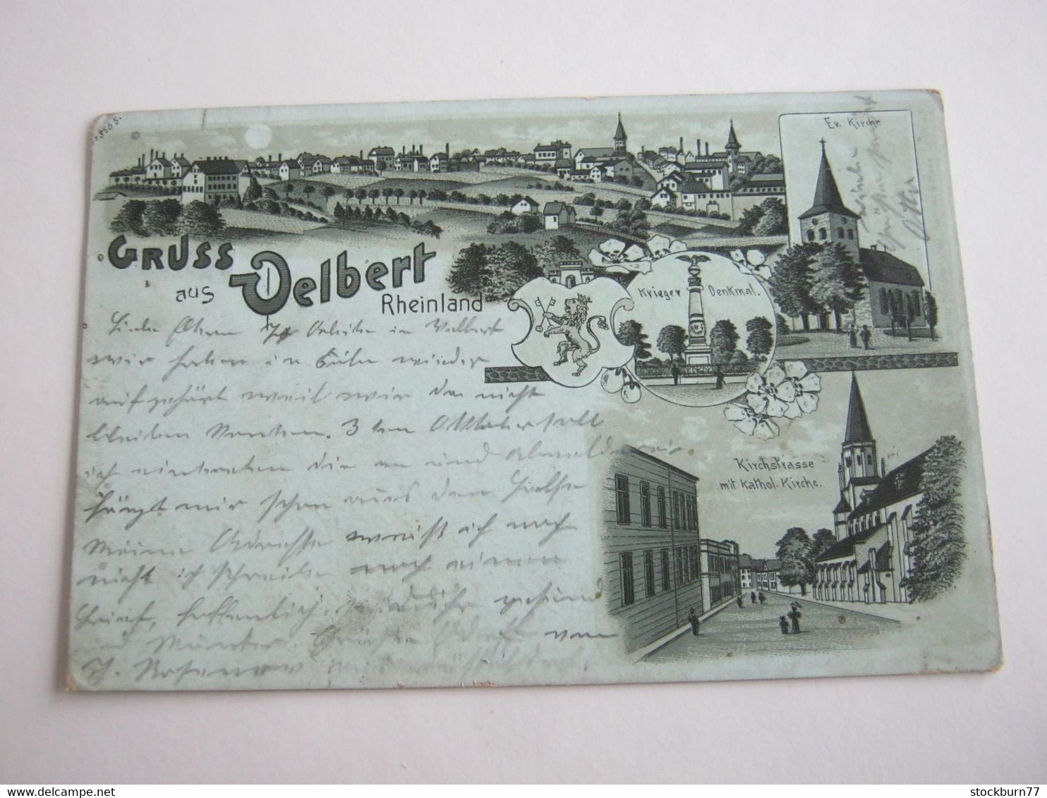 Velbert  , Schöne   Karte Um 1905  ,    2 Abbildungen - Velbert