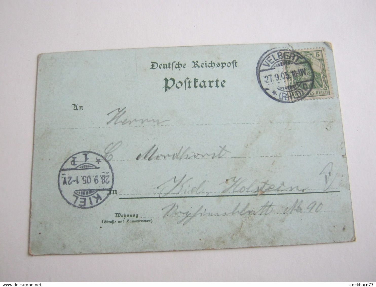 Velbert  , Schöne   Karte Um 1905  ,    2 Abbildungen - Velbert