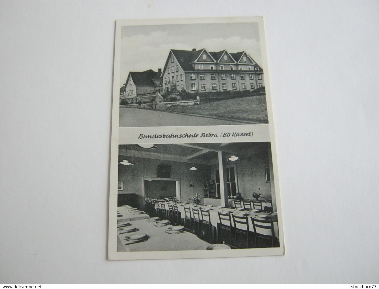 BEBRA , Bundesbahnschule  , Schöne   Karte Um 1960  ,    2 Abbildungen - Bebra