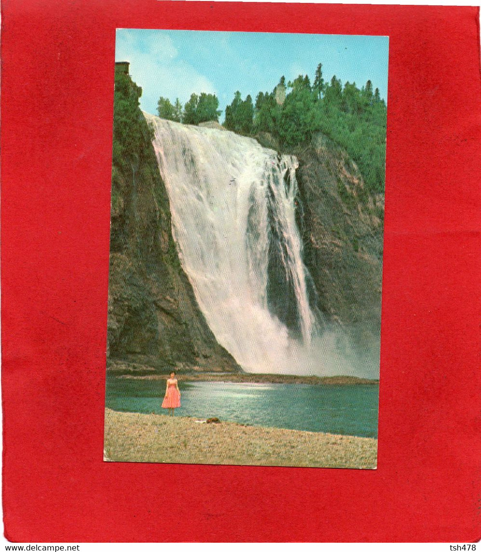 CANADA---MONTMORENCY FALLS--les Chutes --voir 2 Scans - Chutes Montmorency