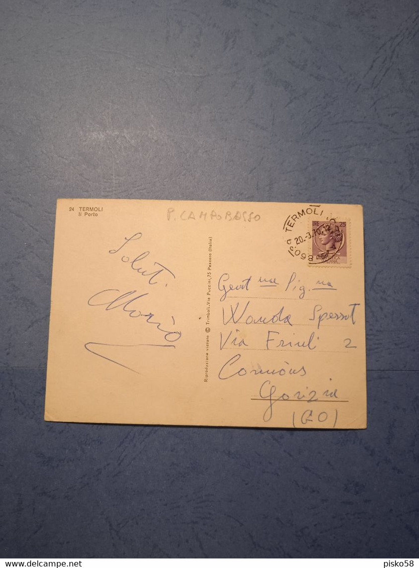 Italia-termoli-il Porto-fg-1970 - Other & Unclassified