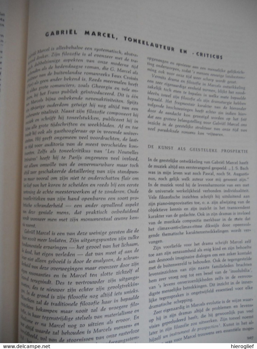 TONEEL - Themanummer Tijdschrift WEST-VLAANDEREN 1958 Nr 2 Volkstoneel Dierickx Poppe Vercnocke Gabriël Marcel - Teatro