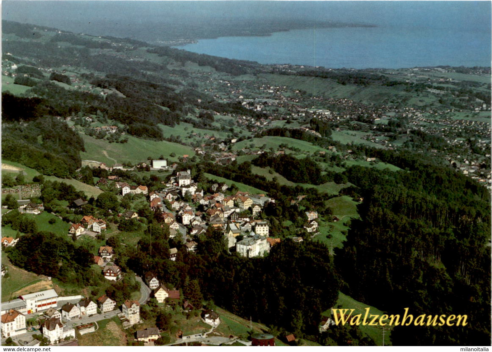 Flugaufnahme Walzenhausen Mit Bodensee (6840) - Walzenhausen