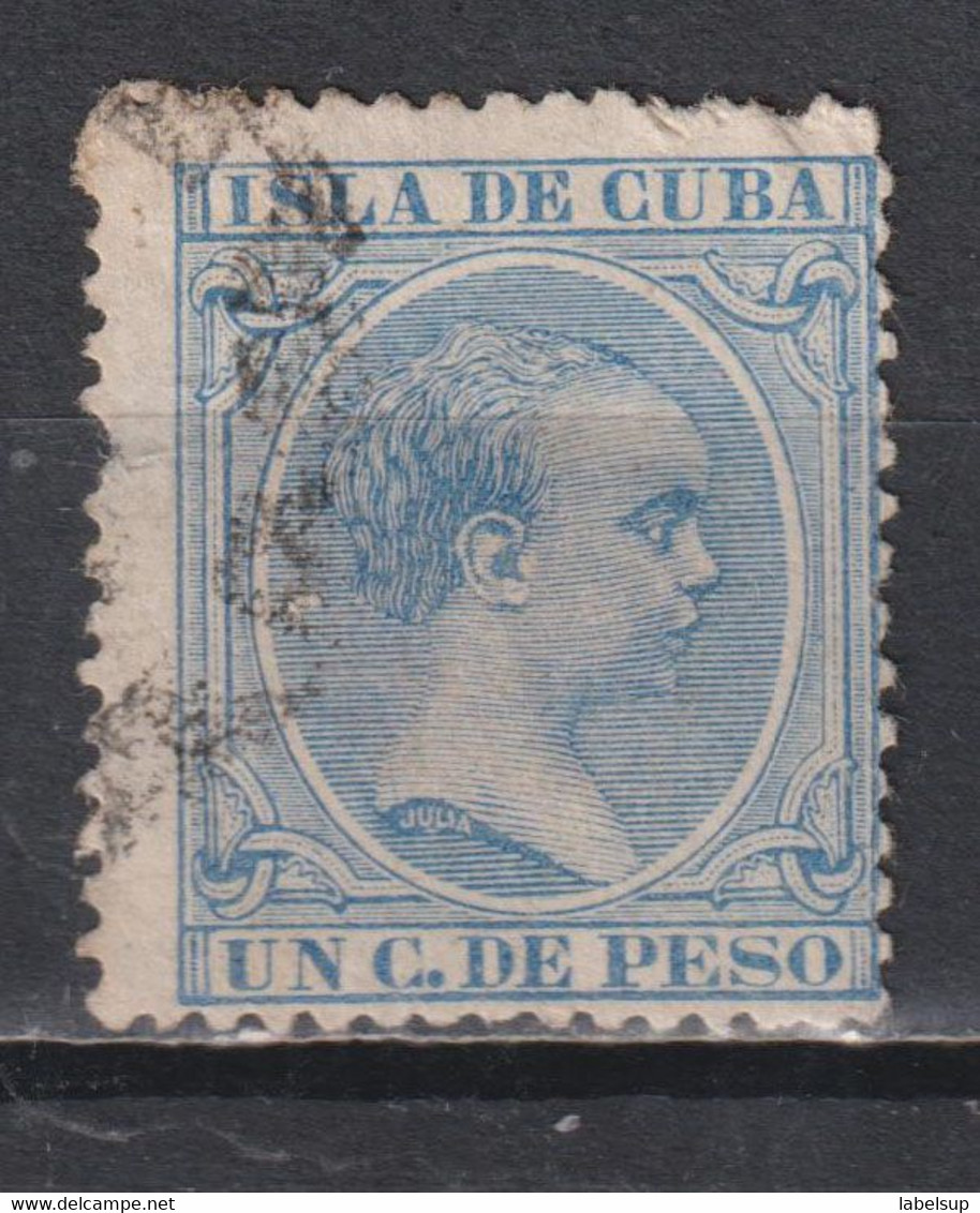 Timbre Oblitéré De Cuba De 1894 N° 85 - Prephilately