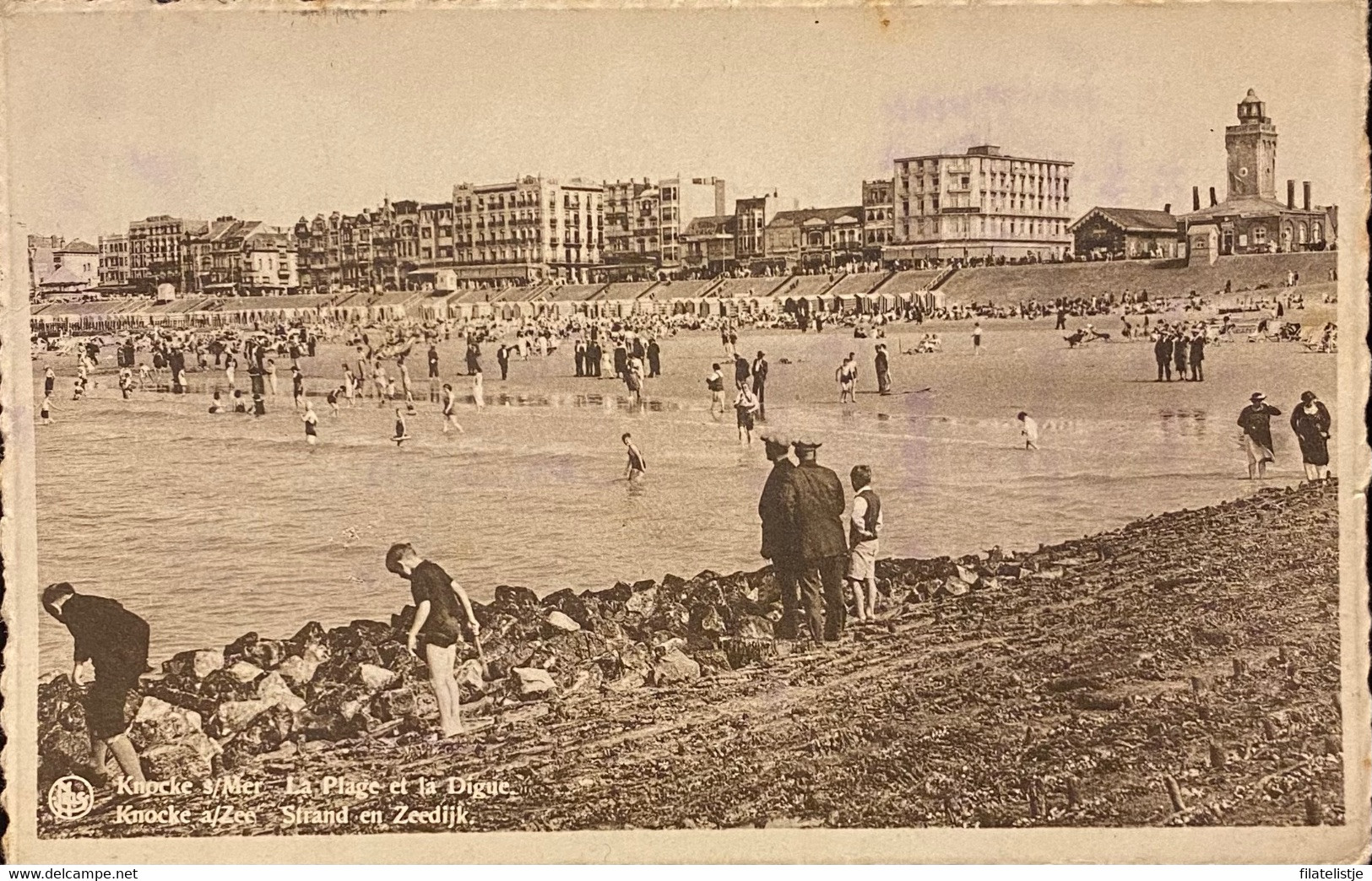 Knokke Strand En Zeedijk Gelopen Van Knokke Naar Luik - Knokke