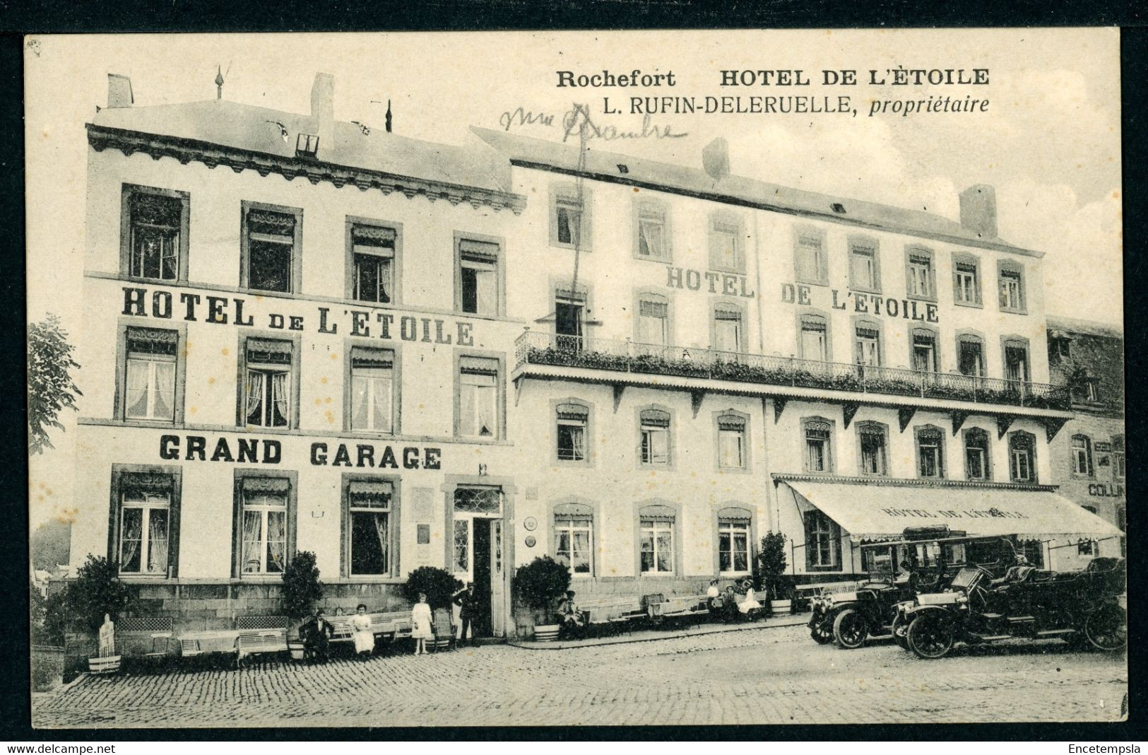 CPA - Carte Postale - Belgique - Rochefort - Hôtel De L'Etoile - 1921 (CP22061OK) - Rochefort