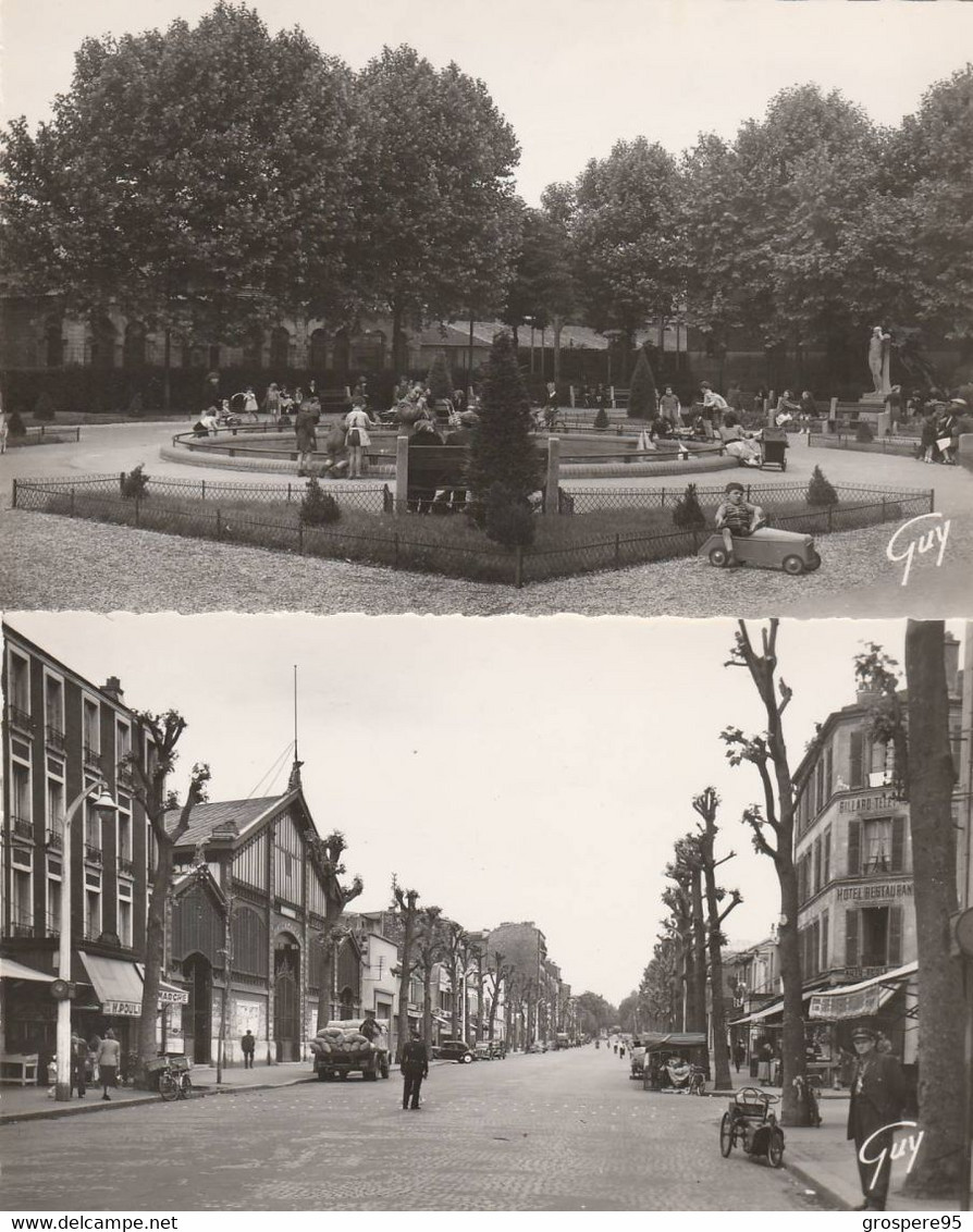 SAINT OUEN AVENUE GABRIEL PERI MARCHE COUVERT + LE SQUARE MARMOTTAN - Saint Ouen