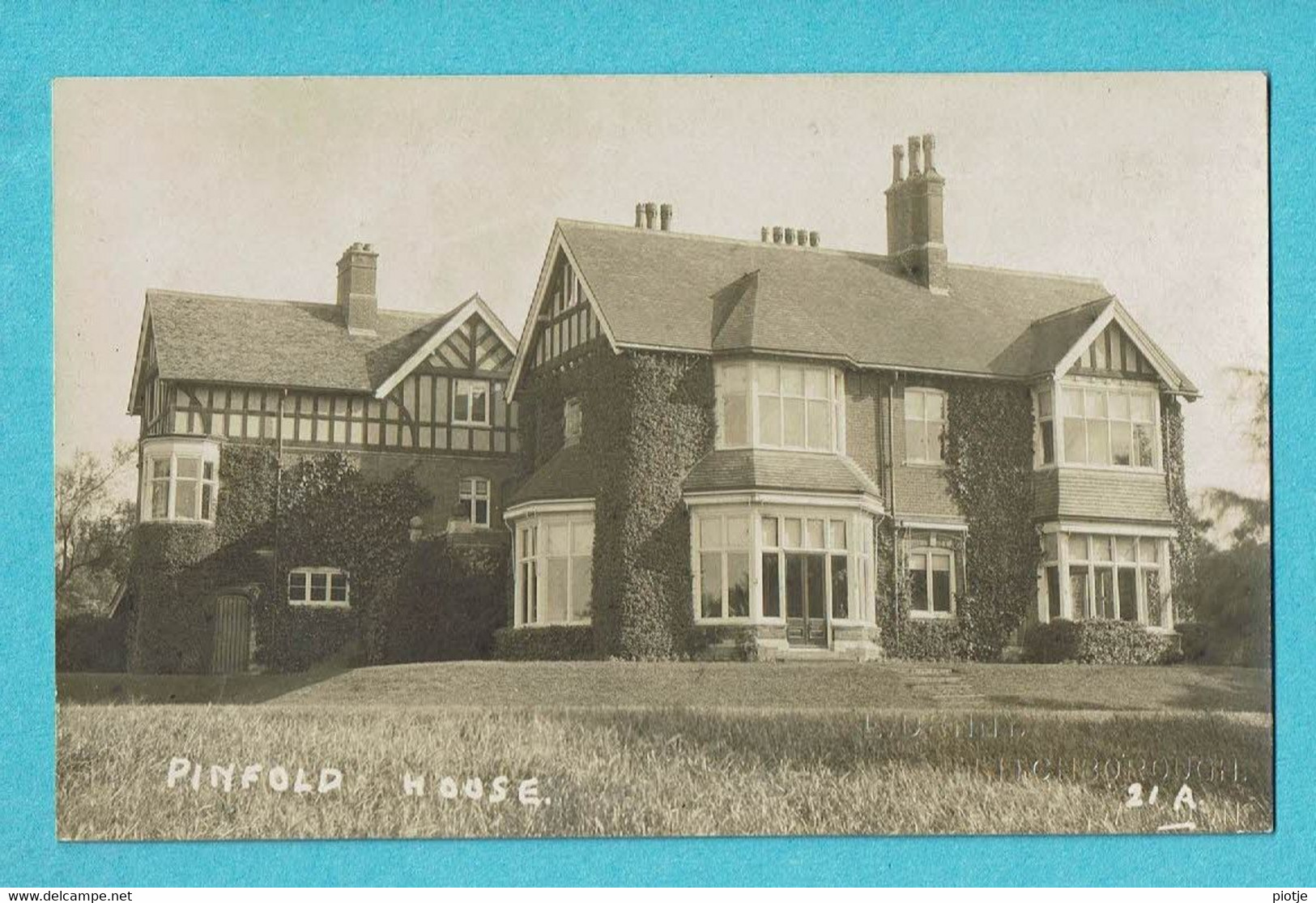 * Litchborough Weedon (Northamptonshire - England) * (Carte Photo) Pinfold House, L. Denny, TOP, Rare, Villa - Northamptonshire