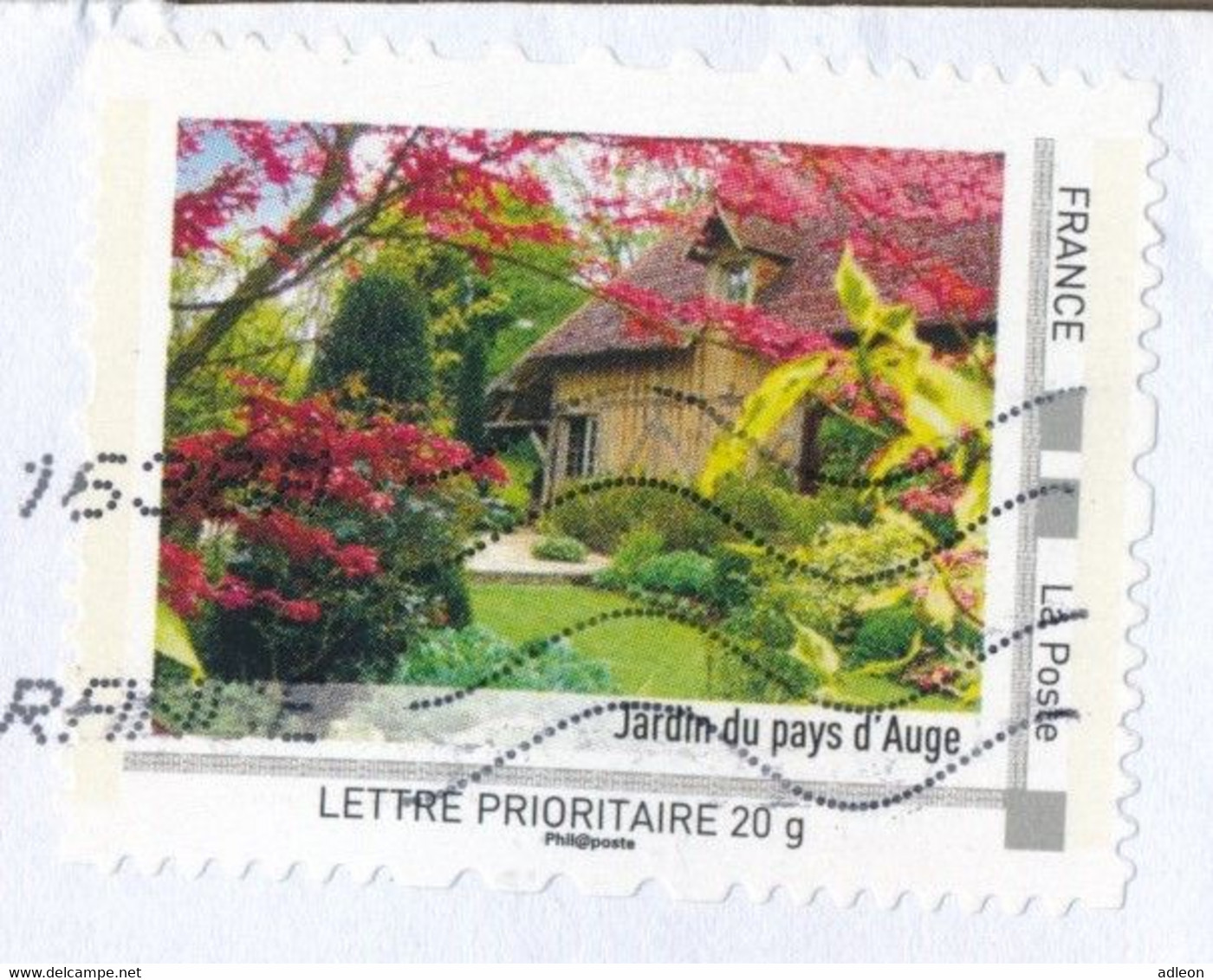 France-IDTimbres - Jardin Du Pays D'Auge - YT IDT 7 Sur Lettre Du 22-07-2011 - Lettres & Documents