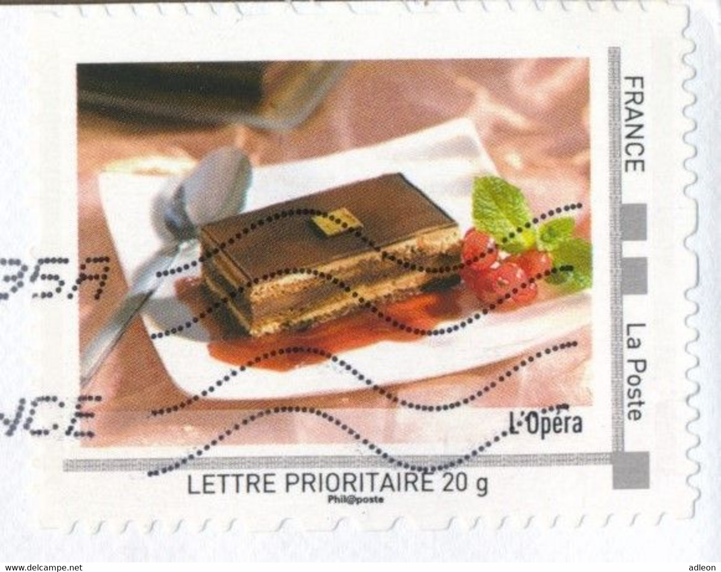 France-IDTimbres - Patisserie : L'Opéra - YT IDT 7 Sur Lettre Du 28-03-2011 - Briefe U. Dokumente