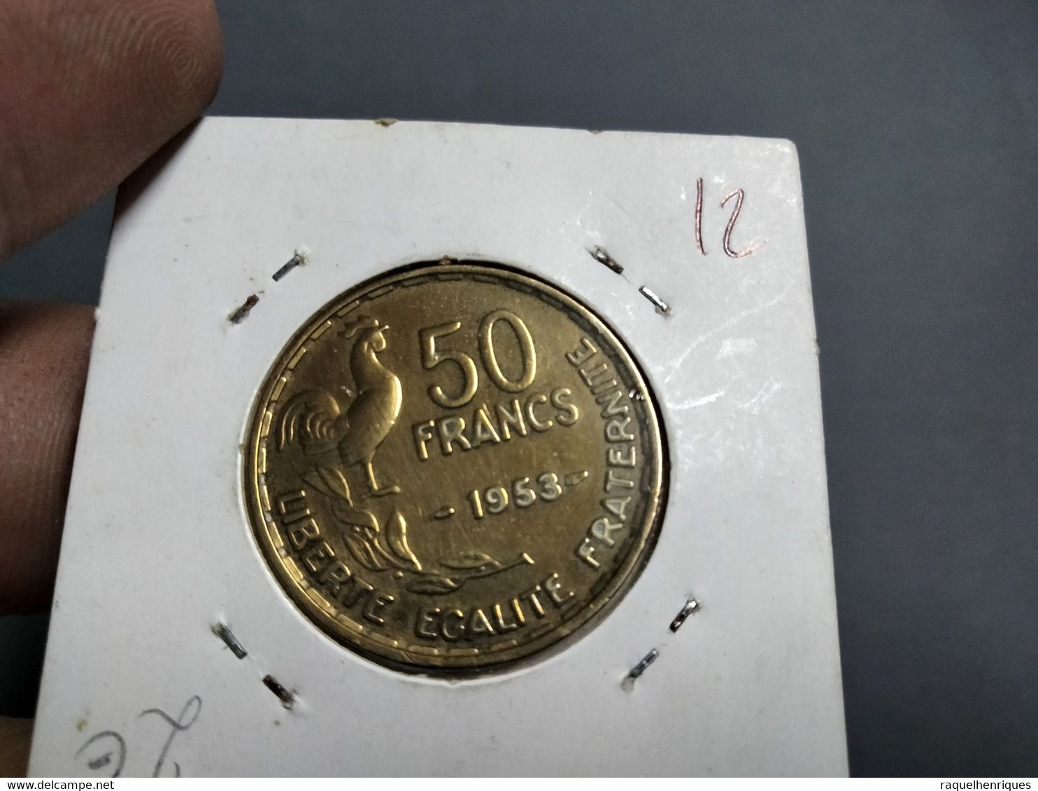 FRANCE 50 FRANCS 1953 KM# 918.1 (G#33-12) - 50 Francs