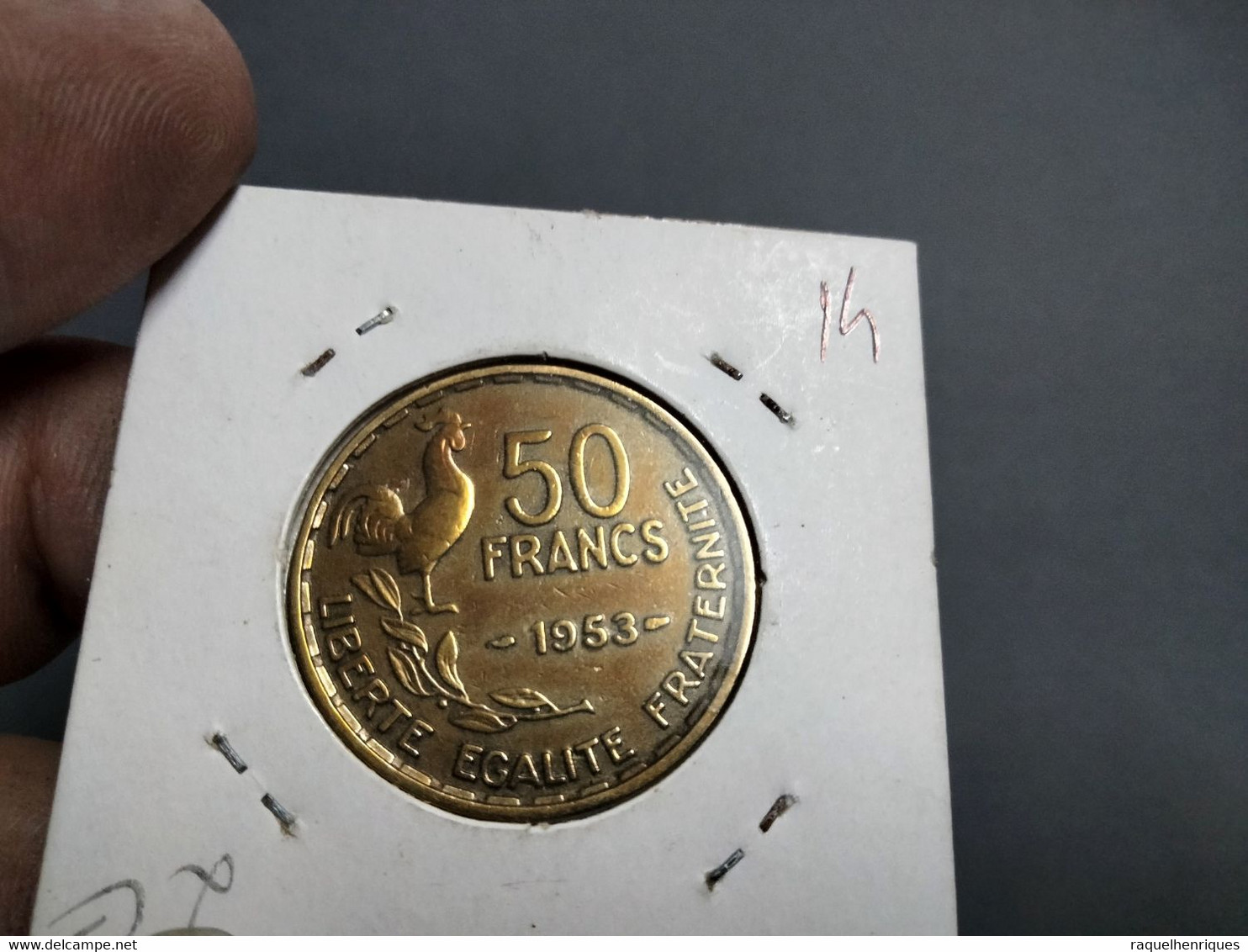 FRANCE 50 FRANCS 1953 KM# 918.1 (G#33-14) - 50 Francs