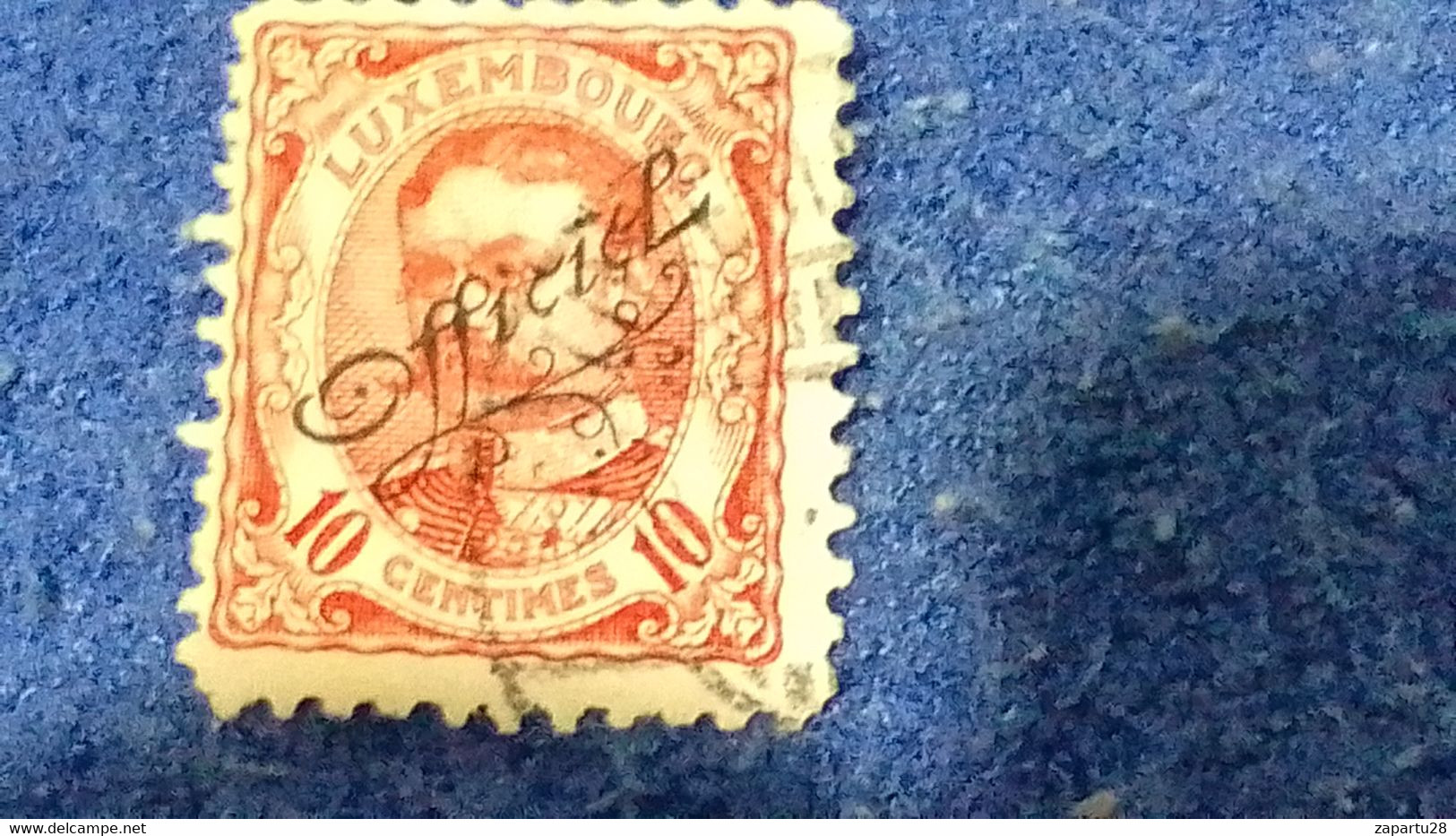 LÜKSEMBURG--10C   RESMİ PUL  DAMGASIZ- - 1906 Guillermo IV