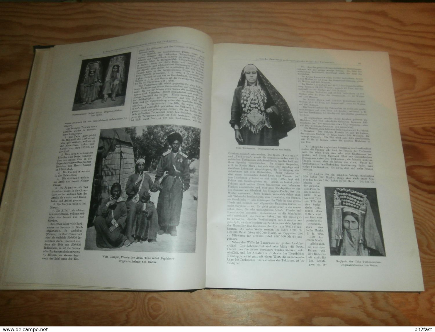 Völkerkunde Juli-Dezember 1898 , gebundene Zeitschrift , Expeditionen , Kolonien , Reisen , Berichte , Etnologie !!!