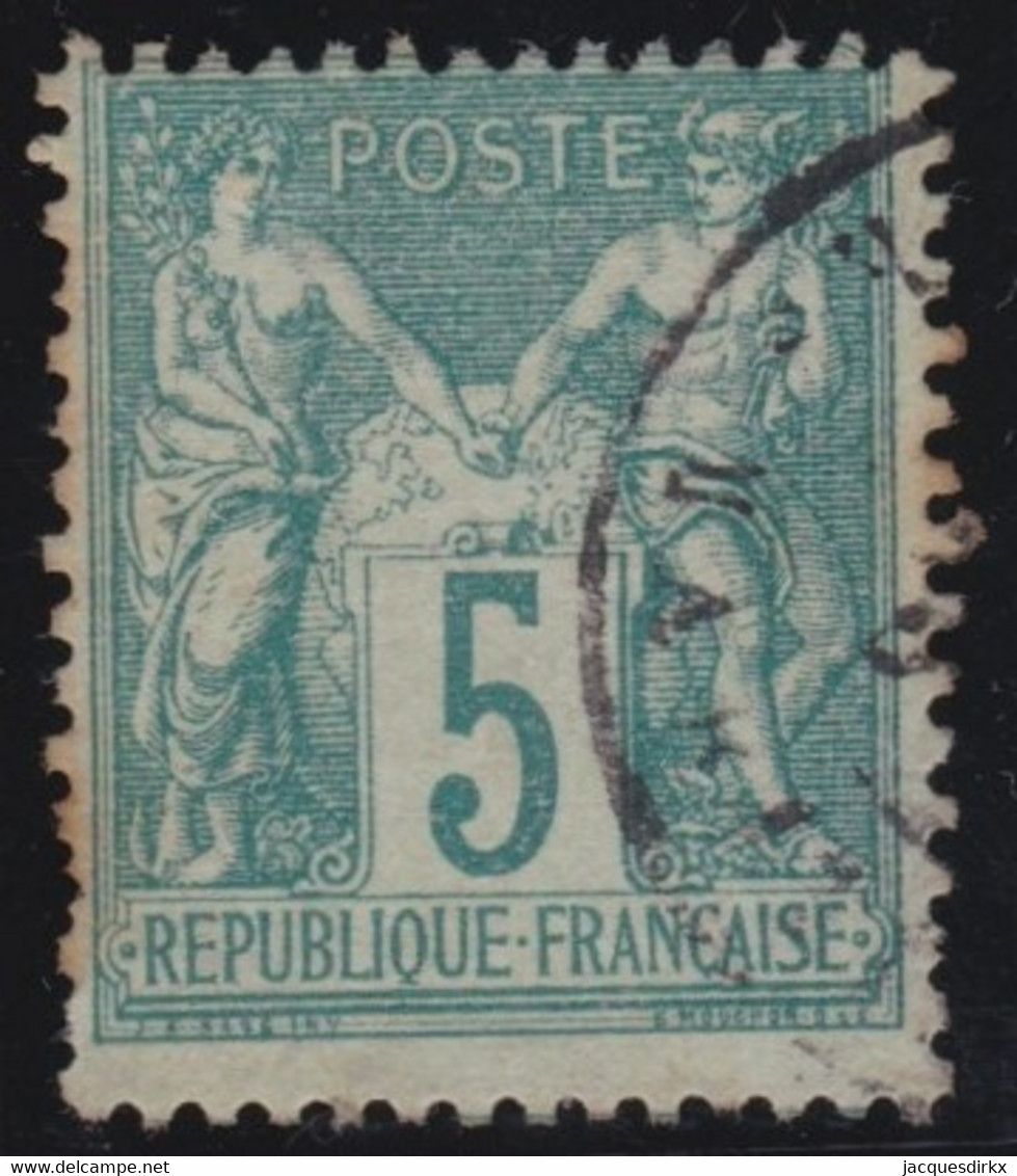 France   .   Y&T  .   64    (2 Scans)     .     O    .    Oblitéré - 1876-1878 Sage (Type I)