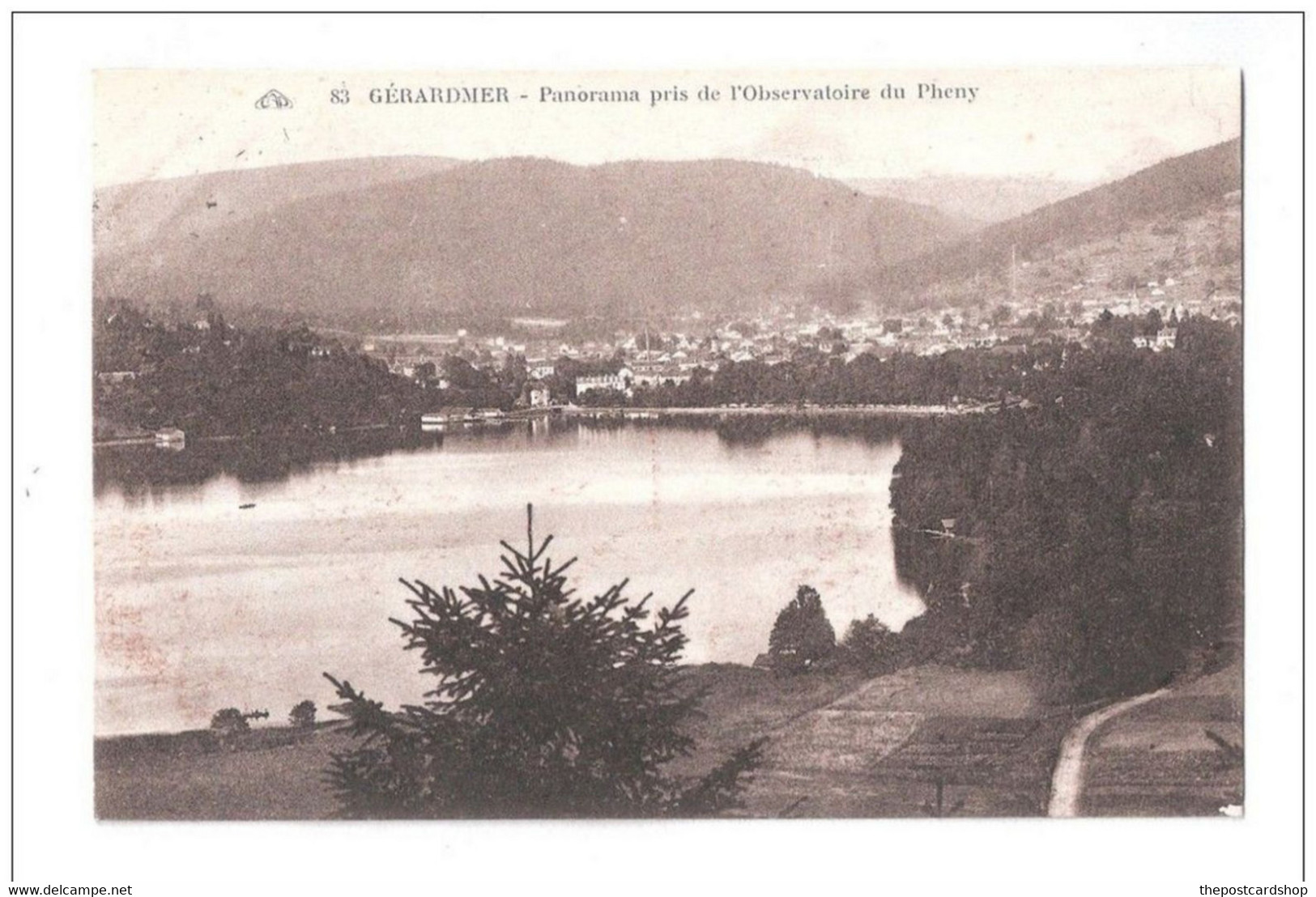 CPA 88 - 88- GERARDMER - Panorama Pris De L'observatoire Du Pheny - Gerardmer