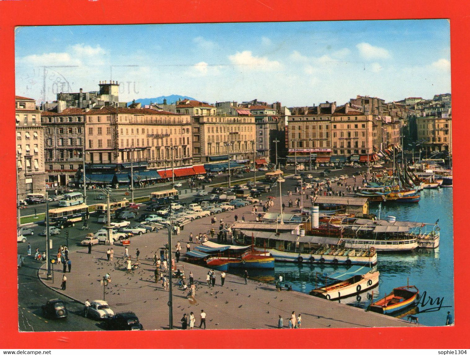 MARSEILLE  - Quai Des Belges Et Lles Hôtels 1971 - Vieux Port, Saint Victor, Le Panier