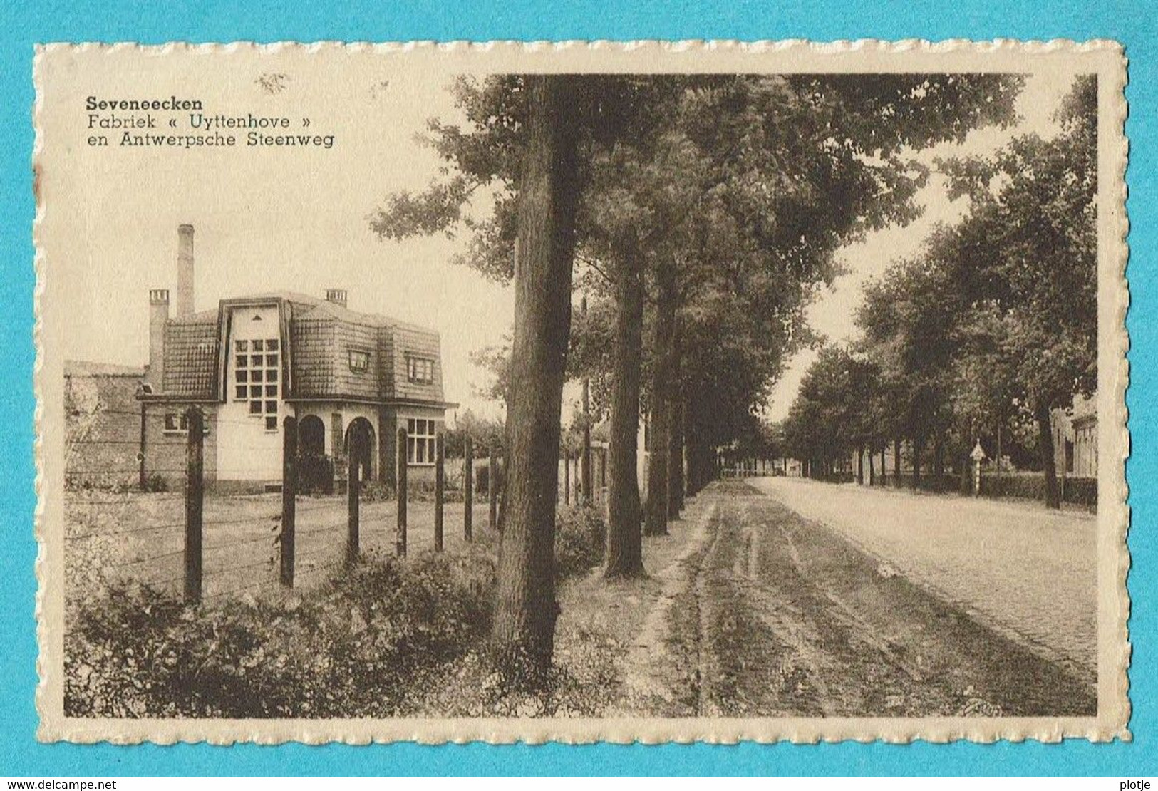 * Zeveneken - Seveneecken (Lochristi - Oost Vlaanderen) * (Uitg Jules De Bruycker - De Louël) Fabriek Uyttenhove, Usine - Lochristi