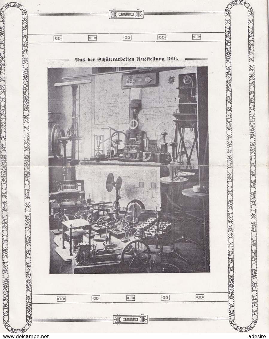 FESTSCHRIFT ELEKTROTECHNISCH UND MASCHINENTECHNISCHE BERUFE, FACHSCHULE WIEN VI - ÄLTESTE FACHSCHULE DER MONARCHIE ... - Raretés