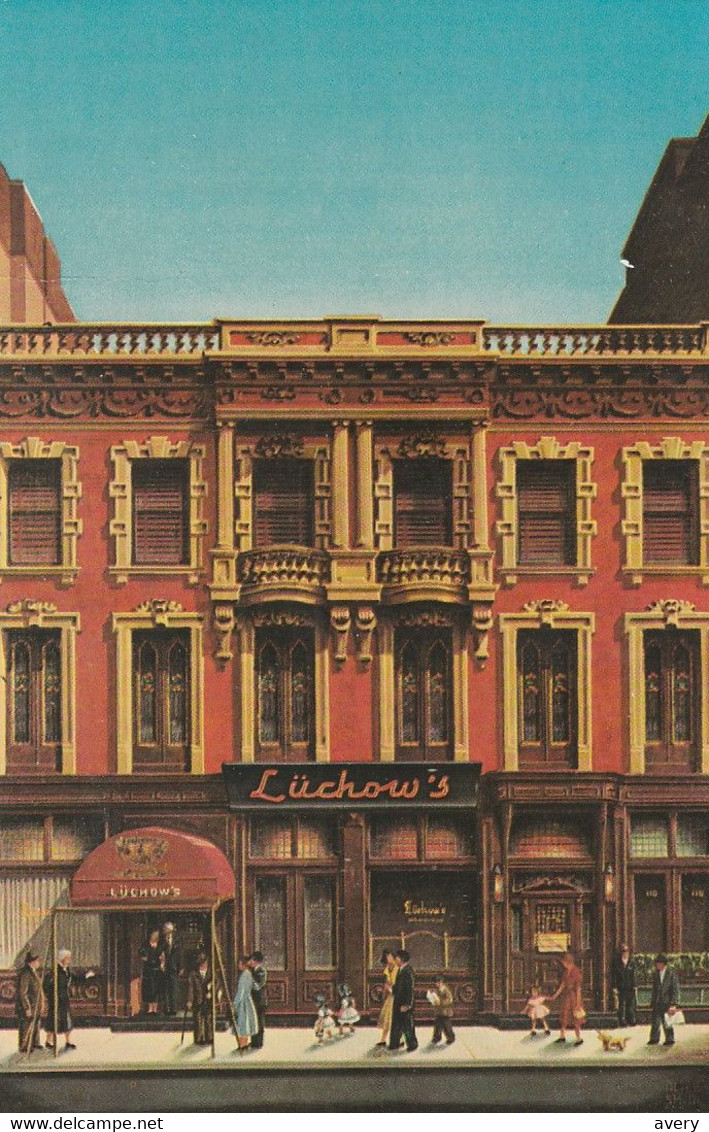 Luchow's Famous Restaurant, New York City  Rendezvous Since 1882 - Cafés, Hôtels & Restaurants