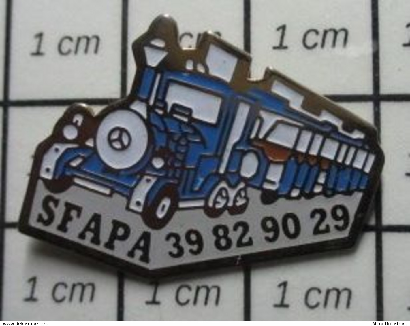 911c Pin's Pins / Beau Et Rare / TRANSPORTS / PETIT TRAIN TOURISTIQUE SFAPA - Transports