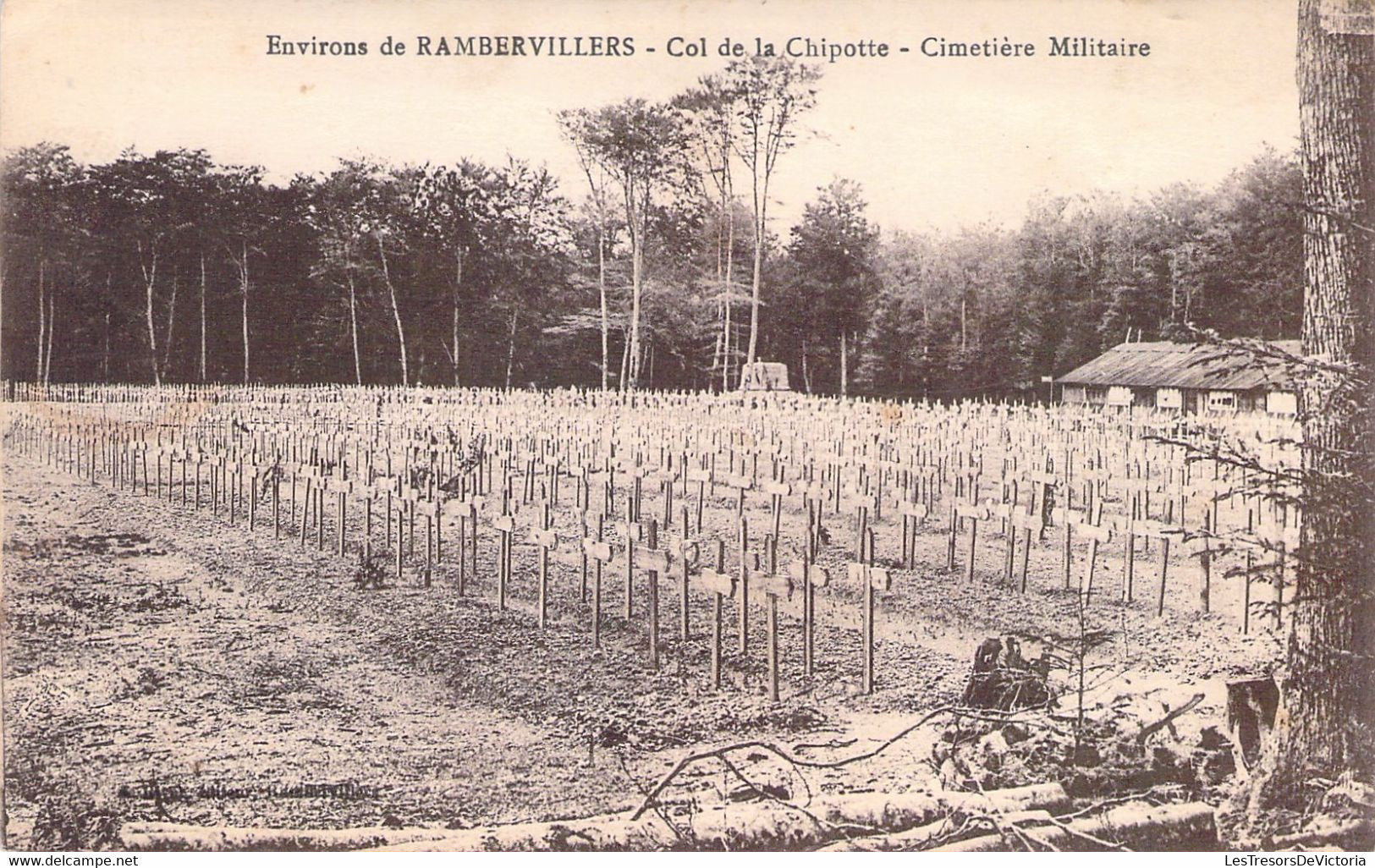 CPA - MILITARIAT - ENVIRONS DE RAMBERVILLERS - Col De La Chipotte - Cimetière Militaire - Soldatenfriedhöfen