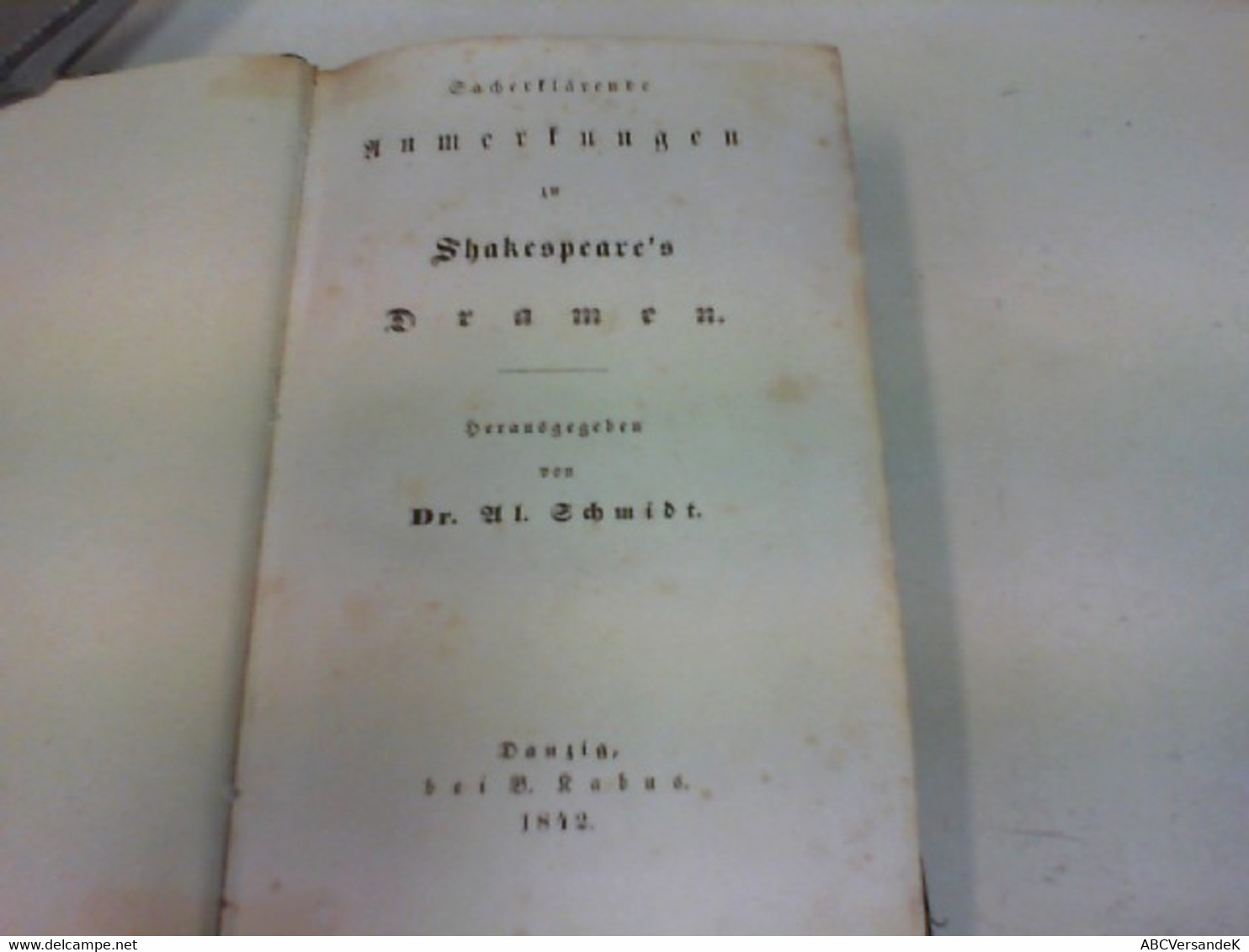 Sacherklärende Anmerkungen Zu Shakespeare ' S Dramen - Theatre & Scripts