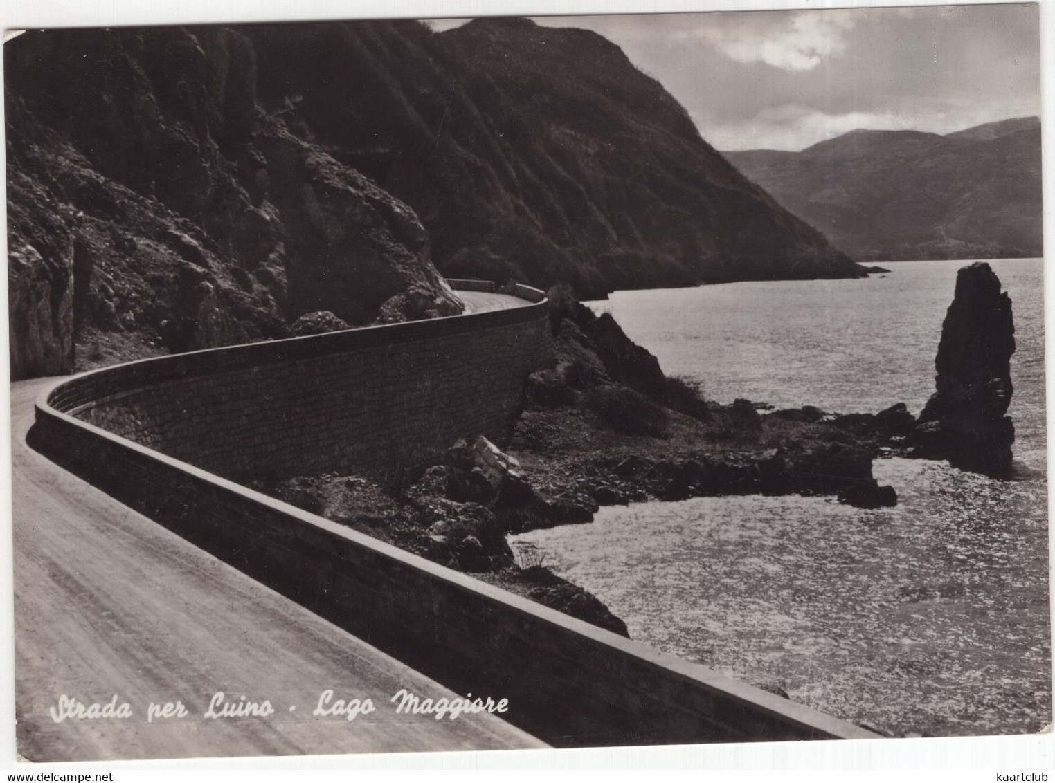 Strada Per Luino - Lago Maggiore - (Italia) - 1951 - Luino