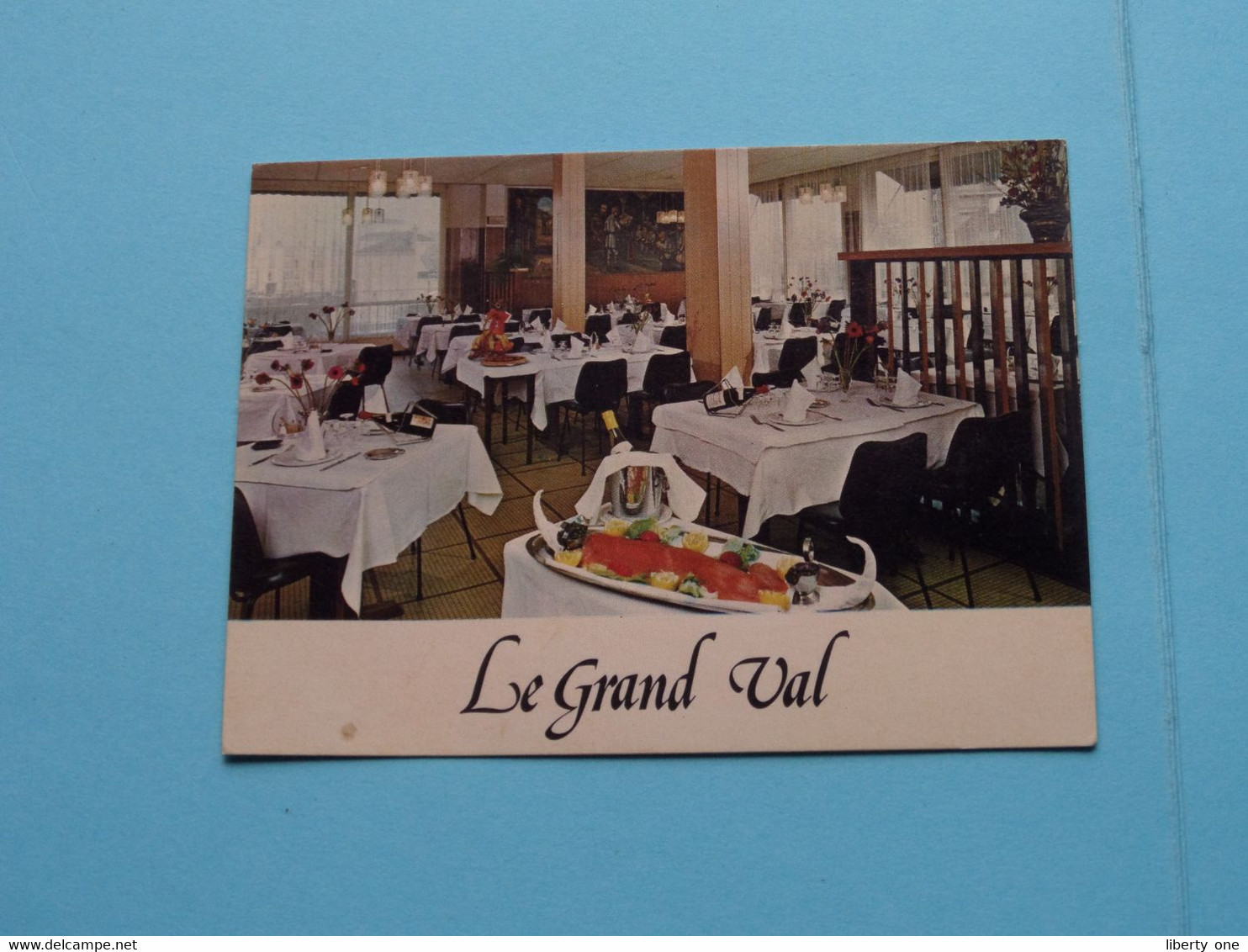 Le GRAND VAL Hotel-Restaurant Route De Langres - RN19 ( Chaumont France ) > ( Voir / Zie Scan ) ! - Visiting Cards