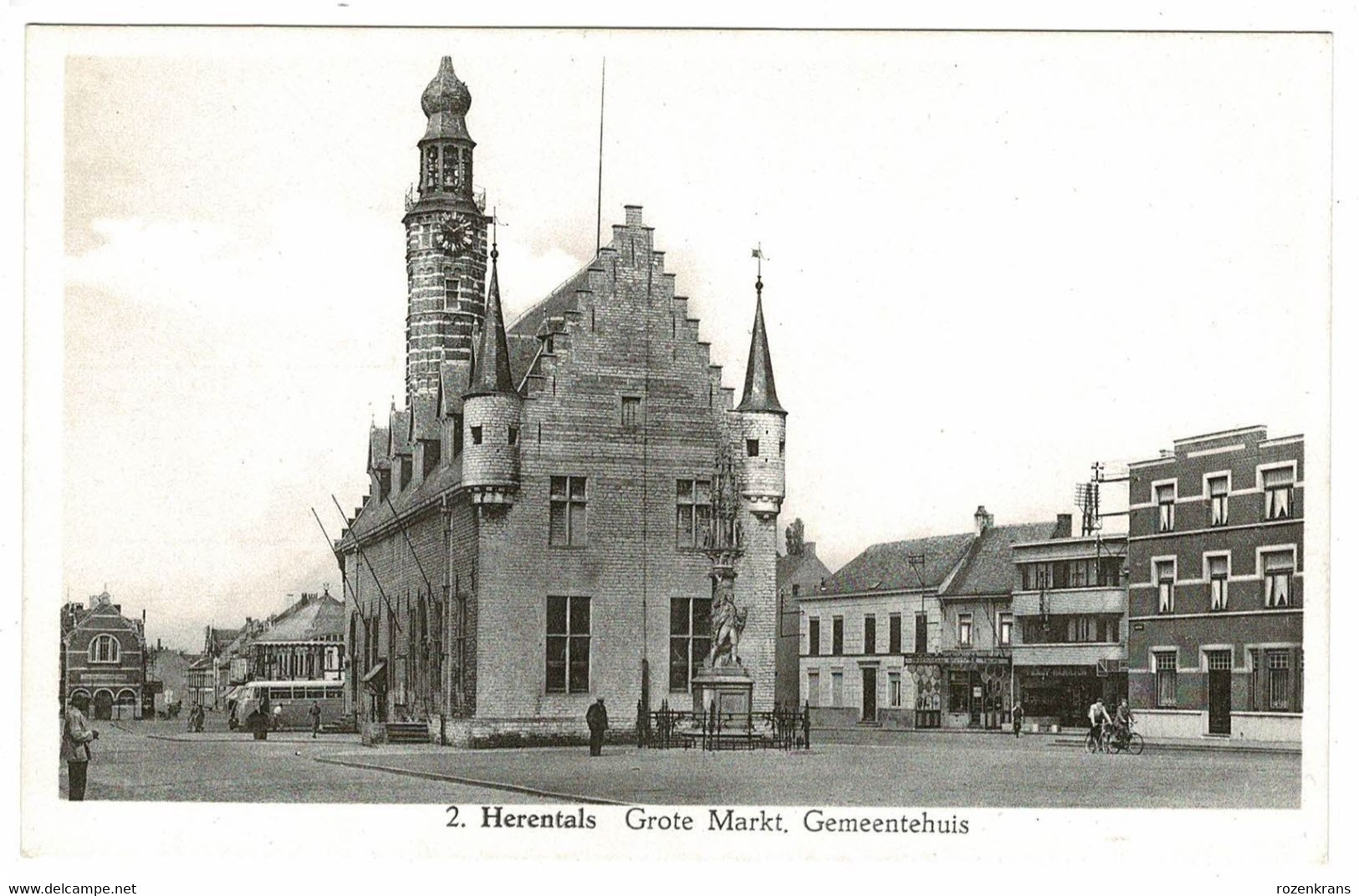 Herentals Grote Markt Gemeentehuis Antwerpse Kempen (In Zeer Goede Staat) - Herentals