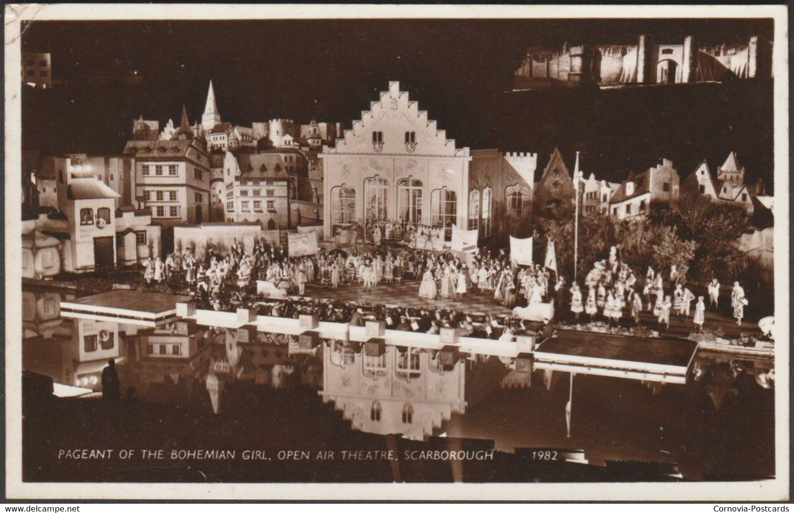 Pageant Of The Bohemian Girl, Open Air Theatre, Scarborough, 1939 - RP Postcard - Scarborough