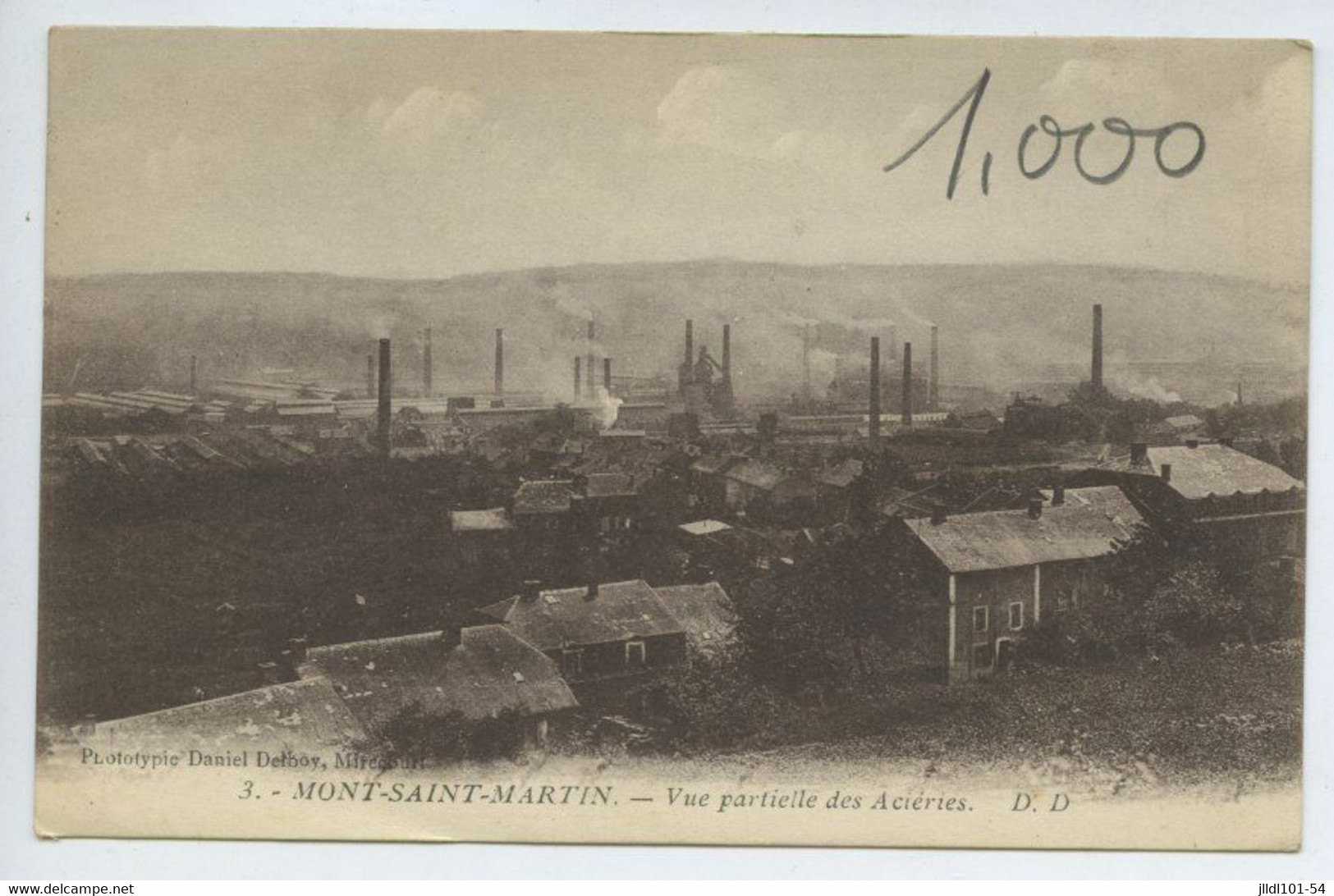 Mont Saint Martin - Vue Partielle Des Aciéries - Mont Saint Martin