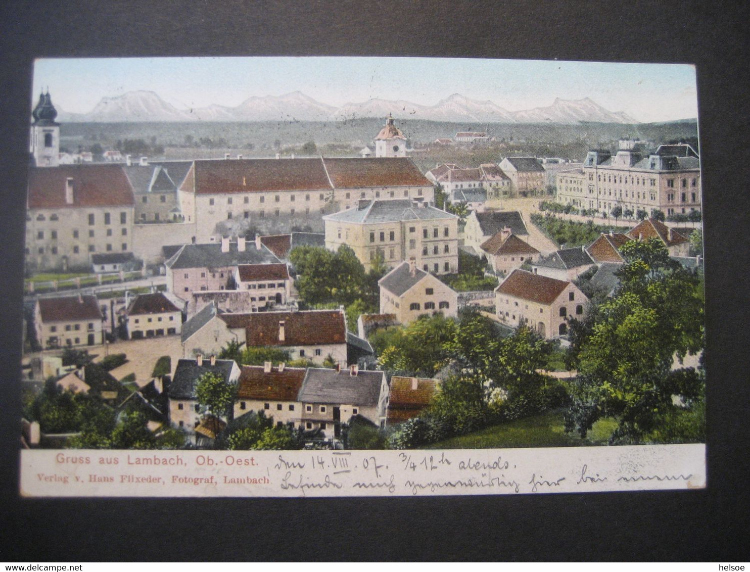 Österreich- Ansichtskarte Bezirk Wels, Ort: Lambach - Lambach