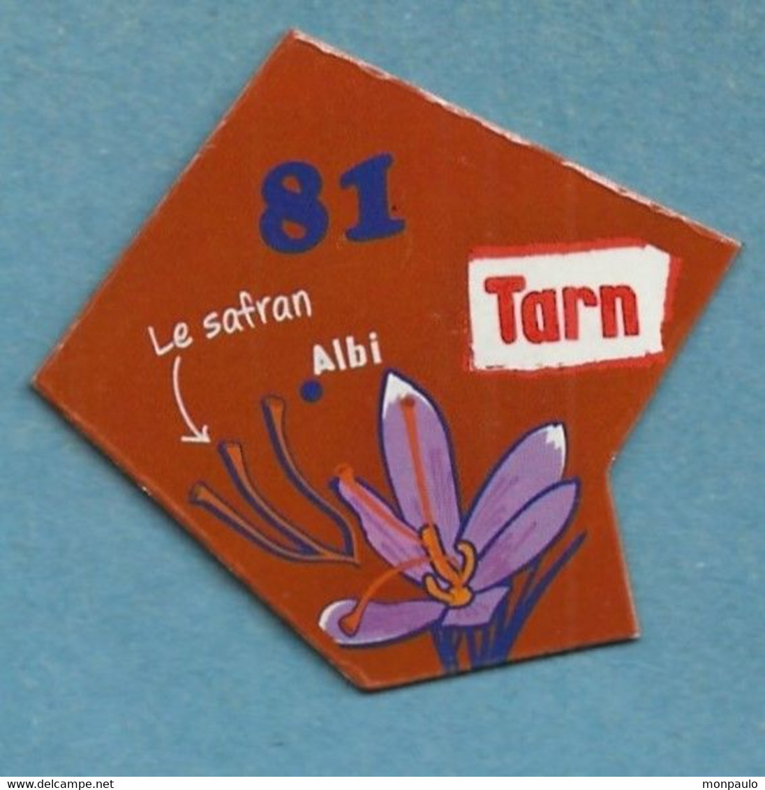 Magnets. Magnets "Le Gaulois" Départements Français. Tarn (81) (le Safran) - Altri & Non Classificati