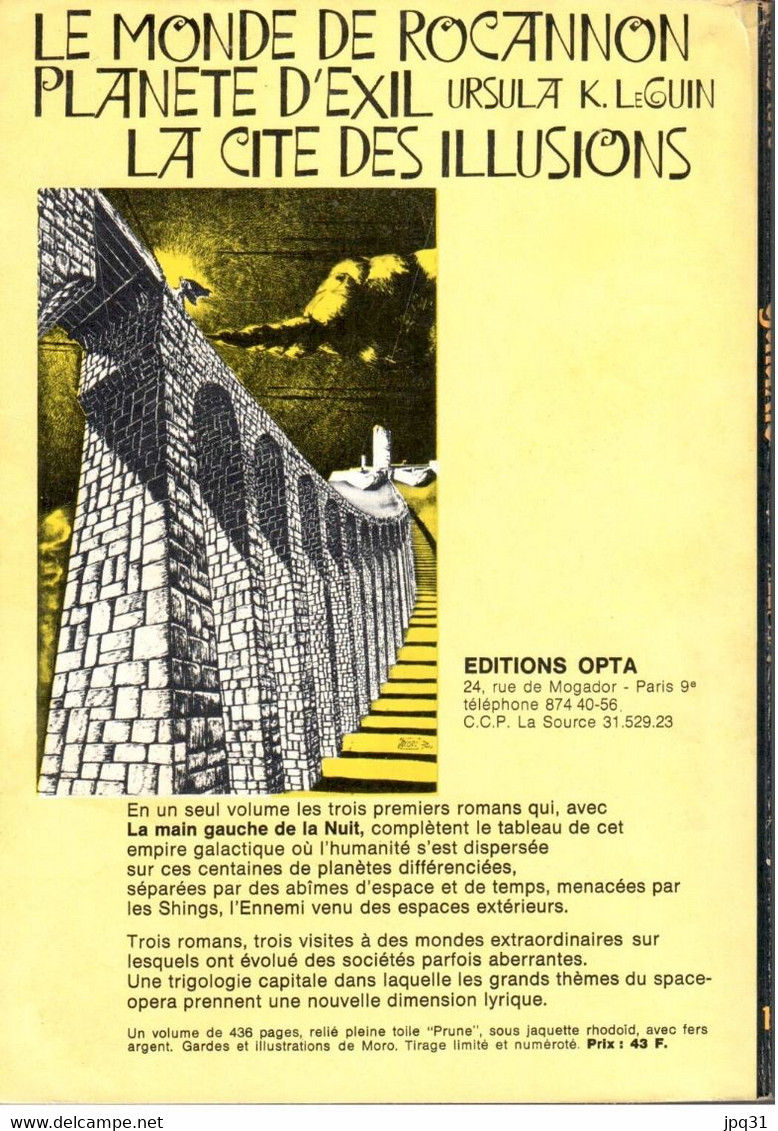 Revue Galaxie No 106 - Opta - Mars 1973 - Opta