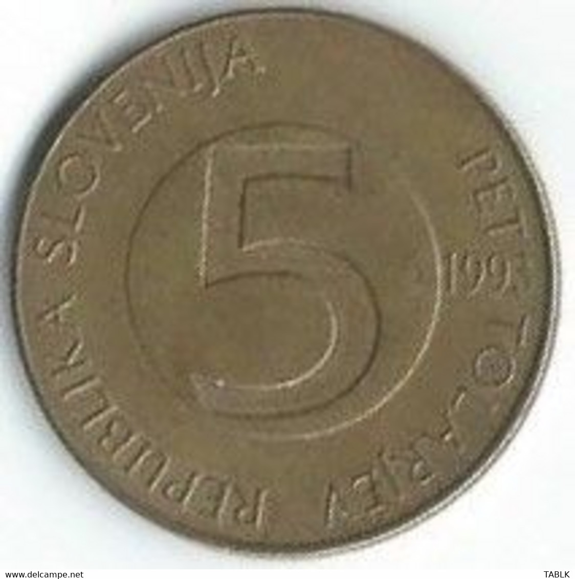 MM633 - SLOVENIË - SLOVENIA - 5 TOLARJEV 1993 - Slovenia